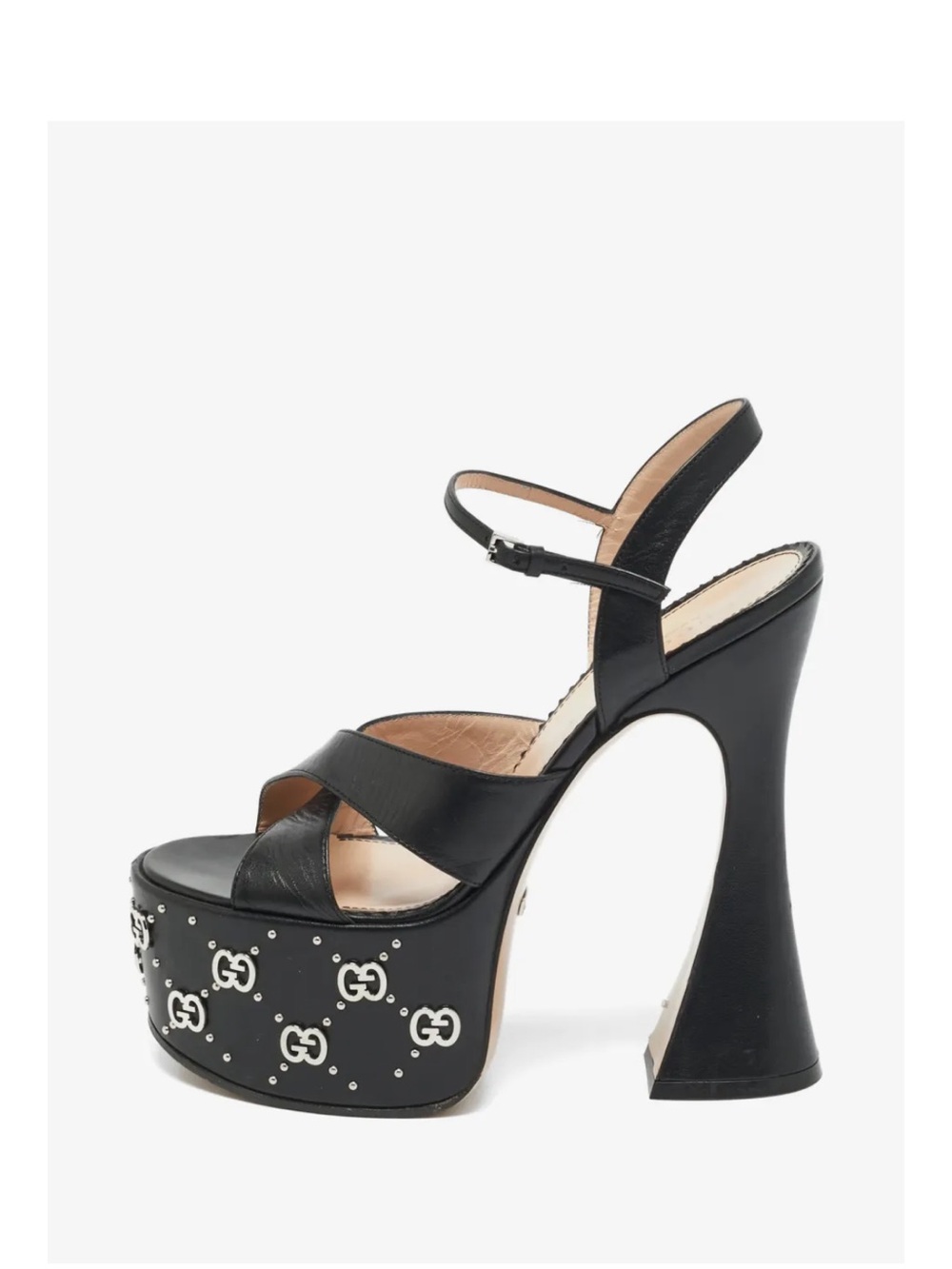 Janaya Interlocking G platform sandals by GUCCI